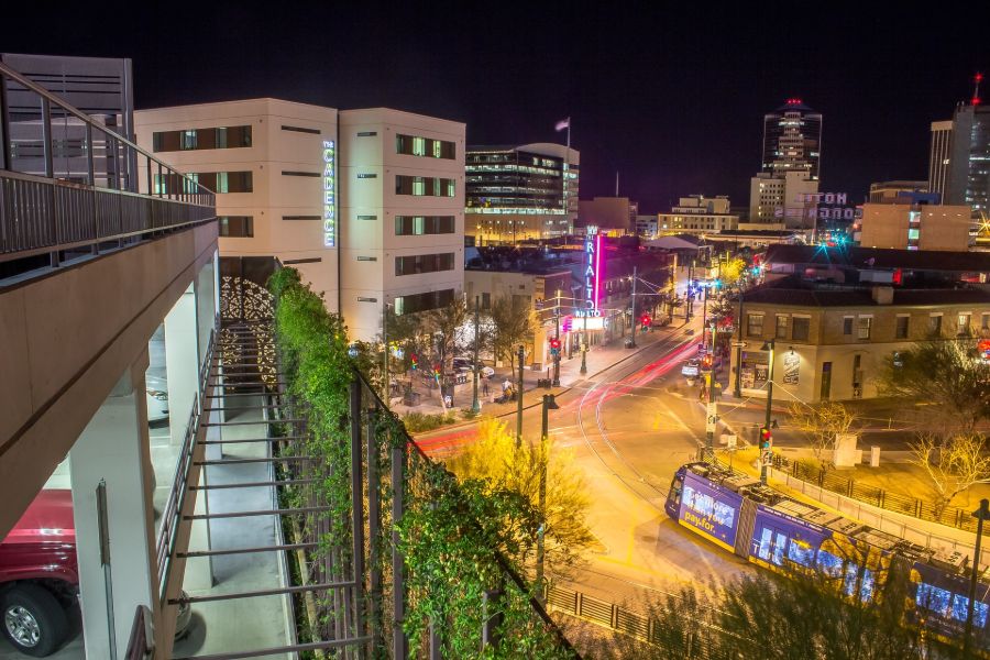Tucson at night